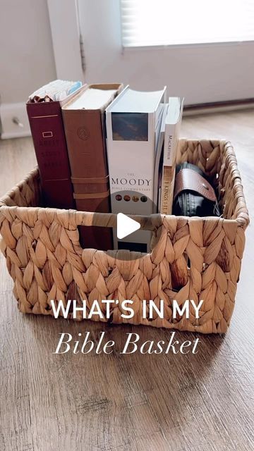 Bible Basket Ideas, Bible Basket, In My Bible, My Bible, Bible Study Tips, Bible Study Group, Bible Notes, Bible Study Journal, Christian Motivation