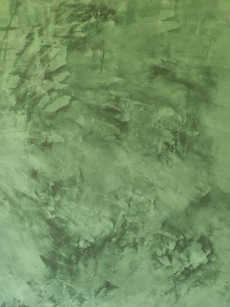 Green Plaster Wall, Green Concrete Wall, Green Venetian Plaster, Polished Cement, Concrete Pigment, Green Library, Ruth Asawa, Color Palette Interior Design, Accent Wall Designs