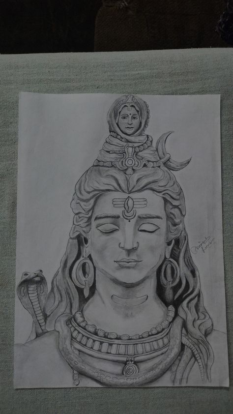 Mahadev sketch 🙏🏻 #avinashsketcharts #drawings Mahadev Drawing Pencil Sketch, Mahadev Art Sketch, Sketch Of Mahadev, Bhagwan Sketch, Mahadev Drawing Pencil, Shivratri Drawing, Drawing Mahadev, Mahadev Sketch, Mahadev Drawing