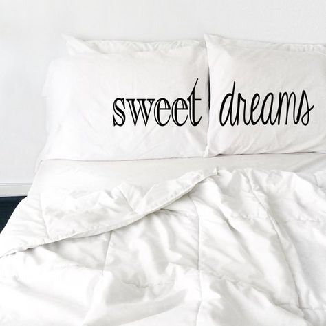 Pillow Case Ideas, Couples Pillow, Fun Pillow Cases, Romantic Pillow, Couple Pillowcase, Monochrome Bedroom, Couple Bed, Couple Pillow, Big Spoon