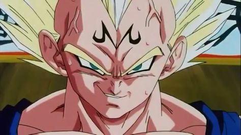 Majin Vegeta Vegeta Y Trunks, Martial Arts Tournament, Majin Vegeta, Goku Y Vegeta, Evil Smile, Smile Icon, Super Saiyan Blue, Dragon Ball Image, Dragon Ball Super Manga