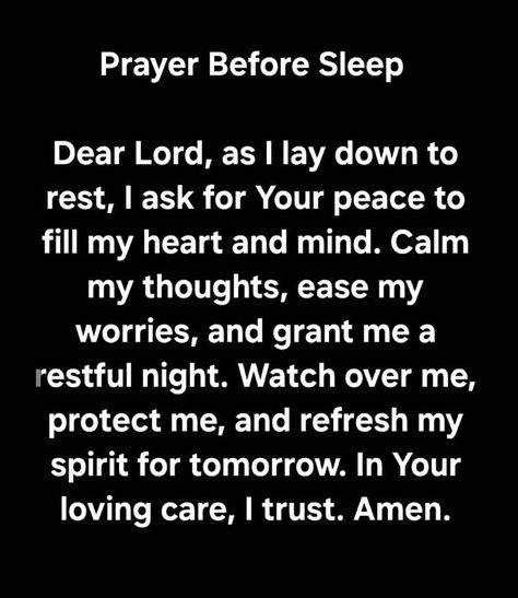 Prayer For Night Time Sleep Protection, Good Prayers Before Bed, Prayers For Sleep And Rest, Powerful Prayer Before Sleep, Prayer For Night Time Sleep, Pray Before Sleep, Good Night Prayer Before Sleep, Prayer For Night, Prayer For Sleep