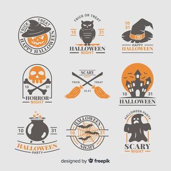 Pm Logo, Halloween Run, Halloween Typography, Halloween Logo, Halloween Creatures, Badge Collection, Halloween Party Night, Halloween Labels, About Halloween