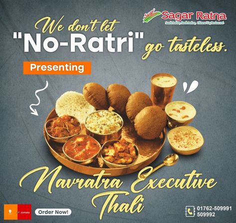 #SagarRatnaBaltana #SagarRatna #navratrathali #navratra #navratri #navratraspecial #navratrifood #navratrafood #indianfood #navratrirecipes #navratras #vratkithali #navratrispecialthali #navratrispecialfood #upvasrecipes #navratrautsav #navratrithali #foodstagram #fasting #happynavratri #bhfyp Hotel Marketing Design, Navratri Recipes, Veg Restaurant, Hotel Marketing, Food Template, Food Menu Design, Food Graphic Design, Food Poster Design, Instagram Food