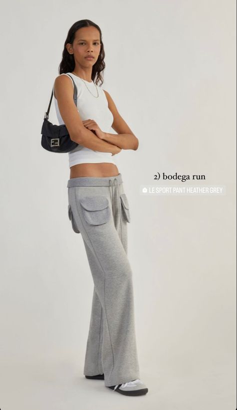 Oresund Iris, Sport Pants, Heathers, Heather Grey, Running, Grey, Pants, Trousers