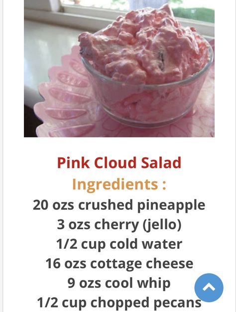 Fluff Salads, Cottage Cheese Dessert Recipes, Dessert Salad Recipes, Fluff Salad Recipes, Cottage Cheese Desserts, Easy Fruit Salad Recipes, Jello Salads, Pineapple Dessert, Fluff Salad