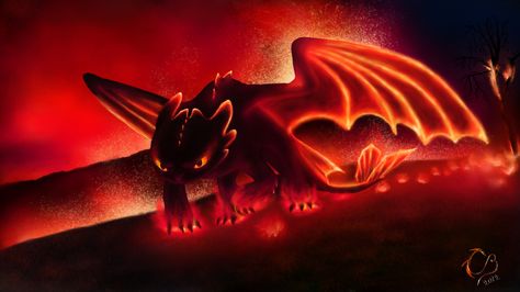 Red night fury Night Fury, A Dragon, Books Wattpad, Wattpad, Deviantart, Books, Red