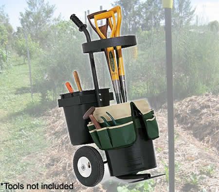 Portable Garden Utility Cart | Crazy Sales Garden Tool Caddy, Organized Ideas, Mechanic Tool Box, Tool Trolley, Chainsaw Sharpener, Tool Caddy, Steel Bucket, Wire Mesh Fence, Portable Garden