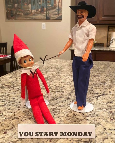 Funny Elf On The Shelf Ideas For Adults, Elf On The Shelf Adult Humor, Elf On The Shelf Adult, Adult Elf On The Shelf Ideas, Adult Elf On The Shelf, Funny Elf On The Shelf, Bad Elf, Awesome Elf On The Shelf Ideas, Grinch Christmas Decorations