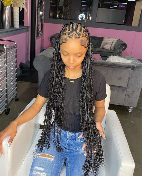 Braids Trending, Hairstyles Weave, Black Kids Braids Hairstyles, Lemonade Braids Hairstyles, Lemonade Braids, Short Box Braids Hairstyles, Braided Hairstyles For Black Women Cornrows, Black Ponytail Hairstyles, Cute Braided Hairstyles