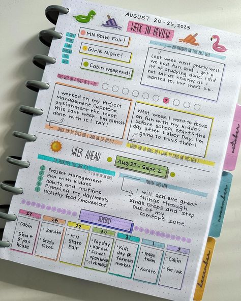 Organize Planner Ideas, Goals And Plans Journal, Notebook Schedule Ideas, Motivational Planner Ideas, Love Yourself Journal Ideas, Bullet Journal Weekly Planner Ideas, Daily Planner Decoration Ideas, Organizing Journal Ideas, To Do Planner Ideas