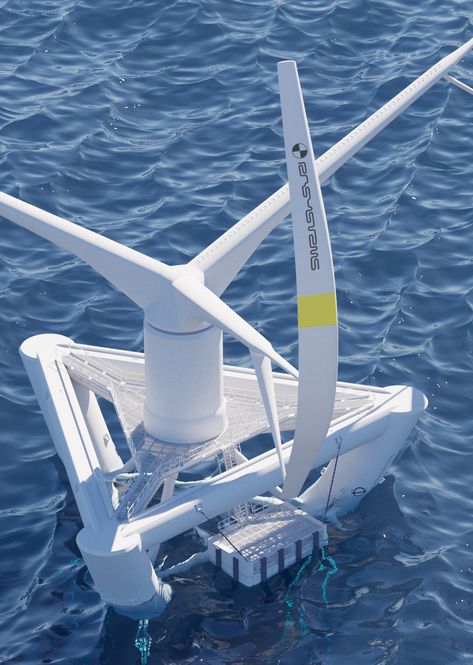 Windmill Generator, Diy Wind Turbine, Vertical Wind Turbine, Offshore Wind Farms, Renewable Energy Projects, Offshore Wind, Wind Generator, Water Energy, Green Power