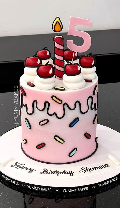 comic cake, comic book cake, outline comic cake, buttercream comic cake, cartoon cake, comic cake designs 3d Birthday Cakes, Comic Cake Birthday, 3d Cake Design, Cake Outline, Best Birthday Cake Designs, Pink Comic, Simple Cake Design, Comic Cake, 3d Birthday Cake