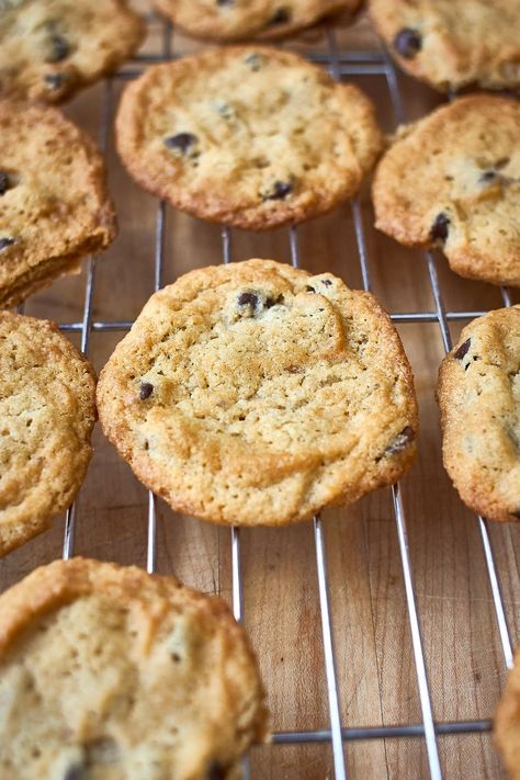 Chocolate and Banana Chip Cookies - Speedbump Kitchen Egg Free Chocolate Chip Cookies, Egg Free Cookies Recipes, Chips And Chocolate, Creative Sweets, Dried Banana Chips, Egg Free Cookies, Banana Chocolate Chip Cookies, Homemade Trail Mix, Cooking Cookies