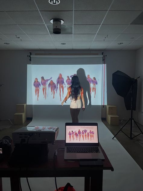 projector shoot, photoshoot, bts Diy Projector Photoshoot, Projector Screen Ideas, Projector Shoot, Projector Movie, Projector Photoshoot, Diy Projector, Projector Screen, Photoshoot Bts, Cover Ideas