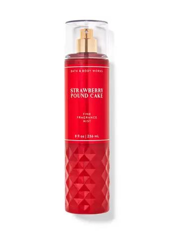 Strawberry Pound Cake, Bath N Body Works, Pound Cake With Strawberries, Bath And Body Work, Bath And Body Works Perfume, Fine Fragrance Mist, Treat You, Bath And Bodyworks, Mist Spray