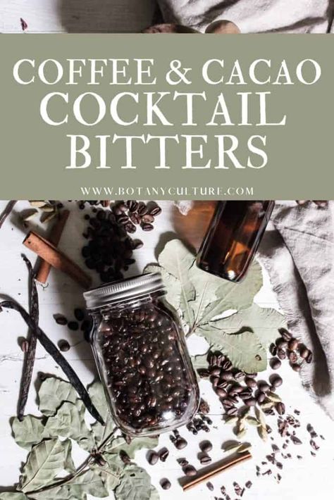 Herbal Pantry, Digestive Bitters, Bitters Recipe, Homemade Alcohol, Homemade Liquor, Organic Nuts, Homemade Cocktails, Liqueurs Recipes, Cocktail Bitters