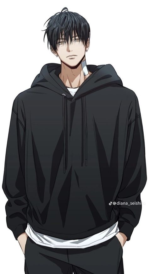 얼굴 드로잉, Anime Black Hair, Male Character, 캐릭터 드로잉, Cool Anime Guys, Digital Art Anime, Anime Drawings Boy, 영감을 주는 캐릭터