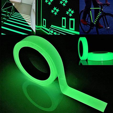 Glow Tape, Safety Tape, Tape Wall, Tape Sticker, Diy Artwork, Tape Lights, Reflective Tape, Easy Diy Art, Light Project