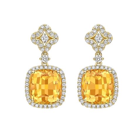 Our #DesignerThursday this week is Kiki McDonough Fine Jewellery. We are loving her use of vibrant gemstones and elegant, timeless style. Featured: Signatures Citrine Earrings with Diamond Flower Top in Yellow Gold Yellow Stone Earrings, Yellow Diamond Earrings, Metallic Earrings, Cushion Cut Earrings, Yellow Diamond Earring, Coral Jewelry Set, Kiki Mcdonough, Ball Drop Earrings, Diamond Chandelier Earrings