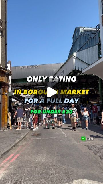 Eating With Tod / Toby Inskip on Instagram: "BOROUGH MARKET £20 CHALLENGE 💰 

Starter, main and dessert ✅ even £1.50 left for a drink too 😉 mission complete! 

🌟 If you can’t take a date, take a mate! Tag tag tag x

#borough #boroughmarket #cheapeats #foodie #foodchallenge #foodporn #cheese #dessert #london #londonfood #londoncity #foodreels" 20 Challenge, Borough Market London, Mission Complete, Borough Market, Cheese Dessert, London Food, Food Challenge, Cheap Eats, London City