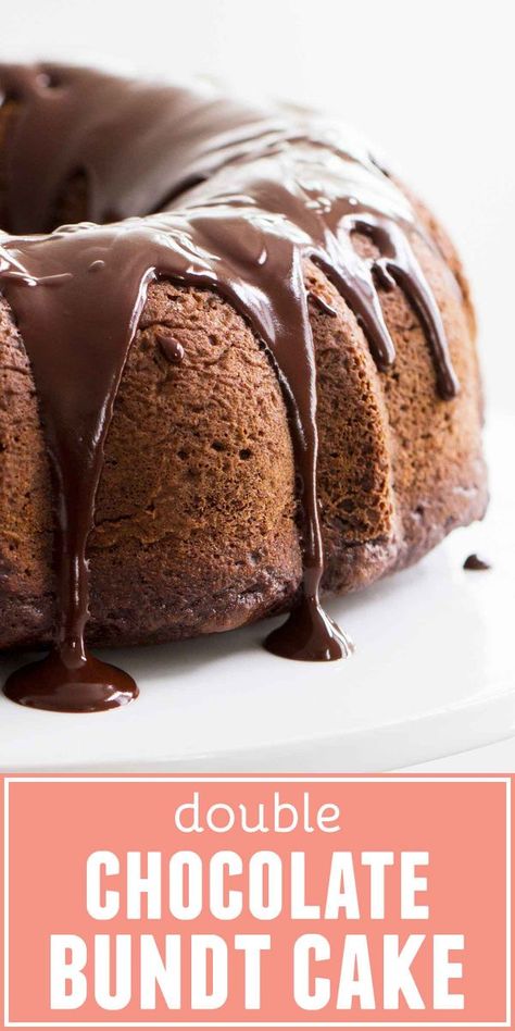 Chocolate Chip Muffin Mix, Fudgy Cake, Chocolate Bundt, Mini Bundt Cakes, Chocolate Bundt Cake, Bundt Cakes Recipes, Chocolate Chip Muffins, Sauce Tomate, Decadent Chocolate