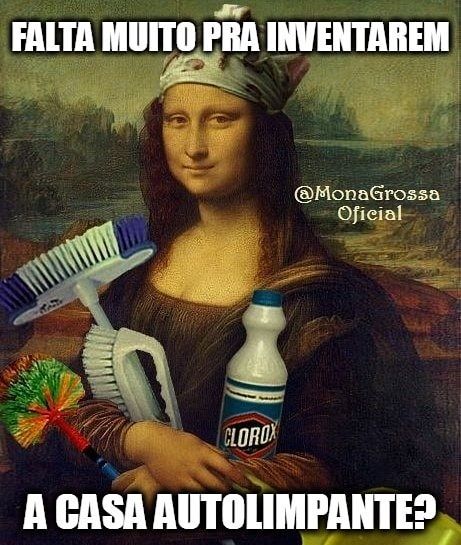 De tempos em tempos ela se limpa sozinha! Já pensou? 😍😂 . . #sonho #quero #preciso #casa #faxina #limpeza #minhavida #ansiosa #invenção… Mona Friends, Mona Lisa Parody, Mona Lisa Smile, Creation Art, Art Parody, Italian Artist, Funny Art, Art Plastique, Art History