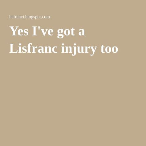 Yes I've got a Lisfranc injury too !  Repost By Pulseroll the leaders in Vibrating training & recovery products.  https://pulseroll.com/  Repost By Pulseroll the leaders in Vibrating training & recovery products.  https://pulseroll.com/ Lisfranc Injury, Injury Recovery, Life Improvement, Train