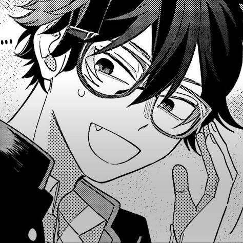 Anime Nerd Glasses, Ichikura Dan, Anime Glasses Boy, Boy Pfp, Nerd Glasses, Manga Pfp, Anime Nerd, Manga Boy, Pink Wallpaper