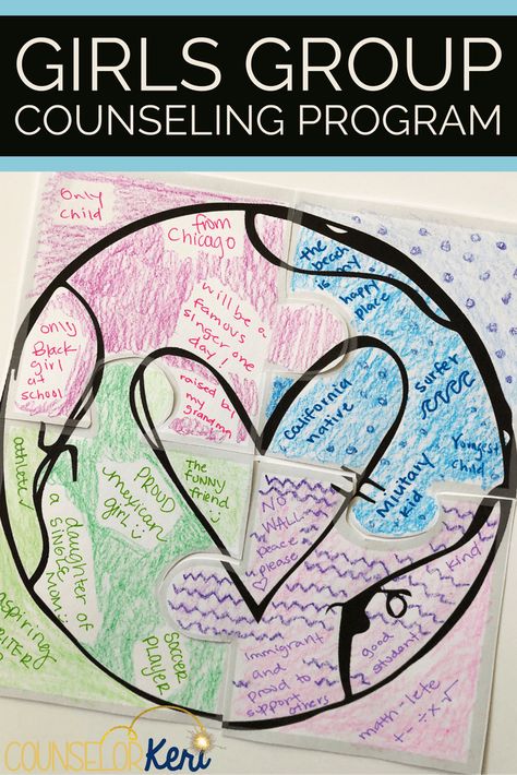 Starting a girls counseling group? You don't want to miss these 4 tips that will help you make sure your girls group is a success! If you're running a small group counseling program with girls, this will help you get engagement, buy-in, and ownership with your students for a successful school counseling small group with girls! Girl Relationships, Counselor Keri, Empowerment Activities, Group Counseling Activities, Group Therapy Activities, Showing Compassion, School Counseling Activities, Elementary School Counselor, Middle School Counseling