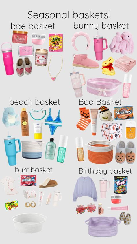 #baskets#credtocreator Sweet 16 Basket, Clean Girl, Sweet 16, Girly Things, Baskets, Collage, Gifts, Quick Saves