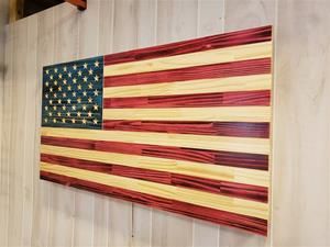 Concealment American Flag Concealment Flag, Kaizen Foam, Concealment Furniture, Rustic Flags, America Decor, American Flag Wood, Wooden Flag, Blue Line Flag, Small Flags