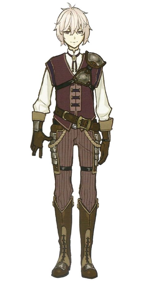 Kliff character concept artwork from Fire Emblem Echoes: Shadows of Valentia #art #illustration #artwork #gaming #videogames #gamer Steampunk Outfit Concept Art, Steampunk Design Character, Steampunk Drawing Characters, Steampunk Male Outfit, Artificer Character Design, Male Steampunk Fashion, Steampunk Art Characters, Steampunk Concept Art, Steampunk Character Design