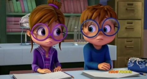 Simon And Jeanette Matching Pfp, Simon And Jeanette Fanart, Alvin And The Chipmunks Simon X Jeanette, Simon X Jeanette, Jeanette And Simon, Simon And Jeanette, Simon Seville, Alvin And Chipmunks Movie, Alvinnn!!! And The Chipmunks