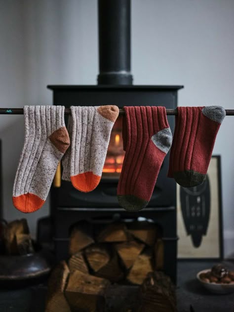 Handknit Socks, In Bed At Night, Knitting Sock, Socks Photography, Lots Of Socks, Leicester Uk, Socks Aesthetic, Woolen Socks, Bed At Night