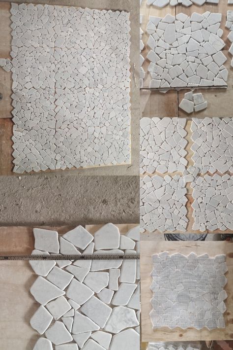 Irregular Chip Carrara White Marble Mosaic Tile

Our irregular chip mosaic ensuring that your project has a real stamp of individuality and originality.

If interested feel free to contact us.

Daisy@daleistone.com
WhatsApp: +8615905997852

#carrarawhite #marble #mosaic #floortile #paving #culturestone #design #flagstone #stonework #naturalstone #patio #garden #supplier #DL White Marble Mosaic, Cultured Stone, Marble Mosaic Tiles, Marble Mosaic, Stone Work, Mosaic Tile, White Marble, Mosaic Tiles, Patio Garden