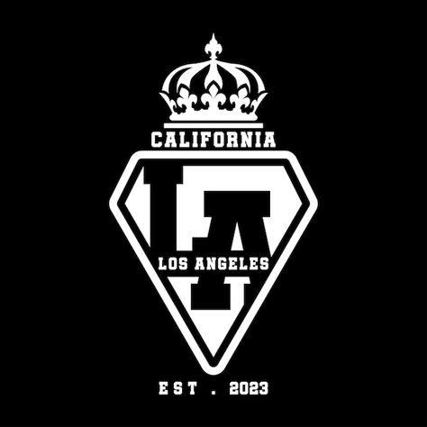 Streetwear graphic design los angeles ca... | Premium Vector #Freepik #vector #urban-style #streetwear-logo #t-shirt-graphics #art Los Angeles Logo Design, Streetwear Graphic Design, Los Angeles Logo, Urban Tribes, Streetwear Logo, Los Angeles Shirt, Shirt Graphics, Urban Style, Pants Design