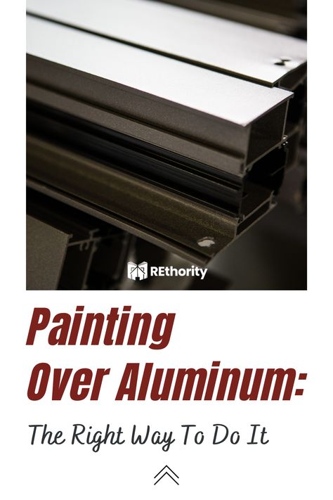 Painting Aluminum Door, Paint Aluminum Window Frame, How To Paint Aluminum Siding, How To Paint Aluminum Window Frames, Paint Aluminum Door, Painting Aluminum Siding, Midcentury Cottage, Cottage Remodel, Best Spray Paint