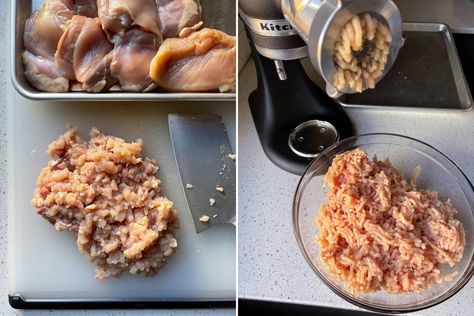 How to Make Ground Chicken (With or Without A Meat Grinder) Diy Ground Chicken, Chuck Tender Roast, Smoked Pot Roast, Pot Roast With Gravy, Grinding Meat, Chuck Tender, Roast With Gravy, Low Carb Potatoes, Golo Recipes