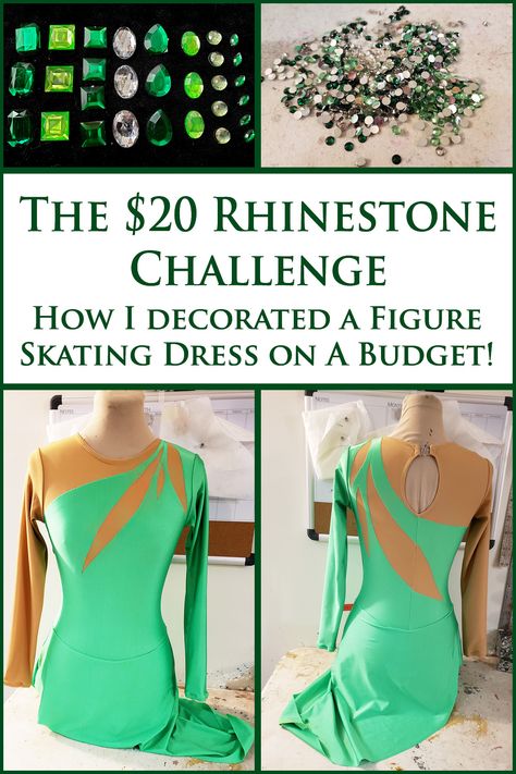 Leotard Rhinestone Pattern, Figure Skating Dress Stoning Pattern, Bedazzled Dress Diy, How To Rhinestone Dance Costumes, Diy Figure Skating Dress, Diy Rhinestone Dress, Rhinestone Patterns Dance Costumes, Ice Skating Dresses Crystals, Figure Skating Dresses Crystals