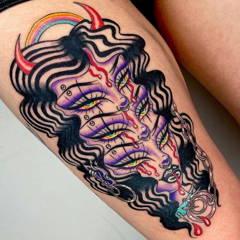 Trippy Arm Sleeve Tattoo, Psychodelisch Art, Alex Tattoo, Sorry Mom Tattoo, Colour Tattoo For Women, Strong Tattoos, Tattoo Apprenticeship, Airbrush Tattoo, 13 Tattoos