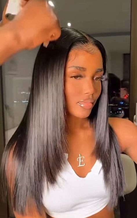 12 Inch Wig Black Women, Shoulder Length Hair Wig Black Women, Layered Black Wig Black Women, Different Bob Styles For Black Women, Braid Hairstyles 2023 Trends, Frontal Sewin Hairstyles, Wig Hairstyles With Scarf, 22 Inch Wig Straight, Sew In Weave With Leave Out Layers