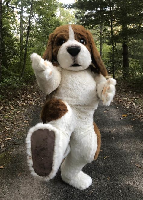 Full Body Puppets, Puppet Costume, Dog Mascot, Character Costume, Animal Costumes, Larger Than Life, Fnaf Characters, Dog Eyes, Brand Management