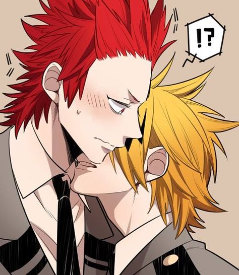 Boku no Hero Academia  Kaminari Denki x Kirishima Eijirou Human Pikachu, Kirishima Eijirou, Vampire Knight, Buko No Hero Academia, Kuroko No Basket, My Hero Academia Episodes, Hero Academia Characters, Fan Fiction, Boku No Hero