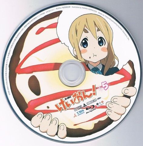 Mugi K On Icon, Mugi K On, Anime Cd, K-on Icons, Cd Design, Anime Dvd, K On, App Covers, Phone Themes