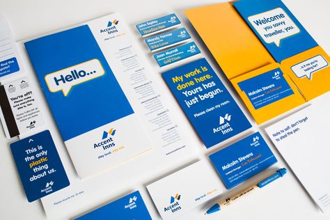 blue, yellow, white, collateral design Yellow Logo Design, Yellow Branding, Healthcare Branding, Yellow Logo, Collateral Design, Marketing Flyers, Conference Design, Corporate Identity Design, Event Branding