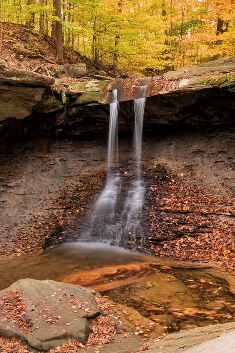 10 Best Fall Hikes Near Cleveland ⋆ Fall Scenes, Brandywine Falls, Fall Hikes, Cleveland Metroparks, Cleveland Tn, Rocky River, Scenic Railroads, Small Waterfall, Fall Hiking