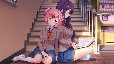 Online Friendship, Oki Doki, Doki Doki Literature Club, Psychological Horror, Writing Poems, Good Listener, Game Pictures, Doki Doki, Bad Person