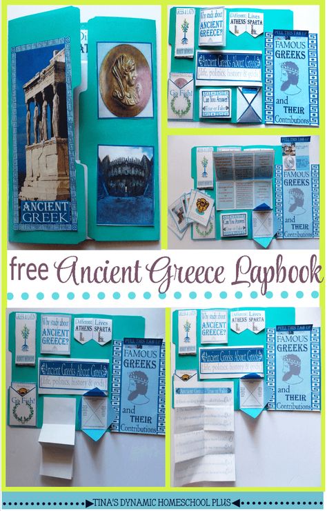 FREE Ancient Greece Lapbook Greece Lapbook, Lapbook Ideas, Ancient Greek Theatre, Ancient Athens, Lap Book, 6th Grade Social Studies, Homeschool History, Teaching Social Studies, Free Homeschool