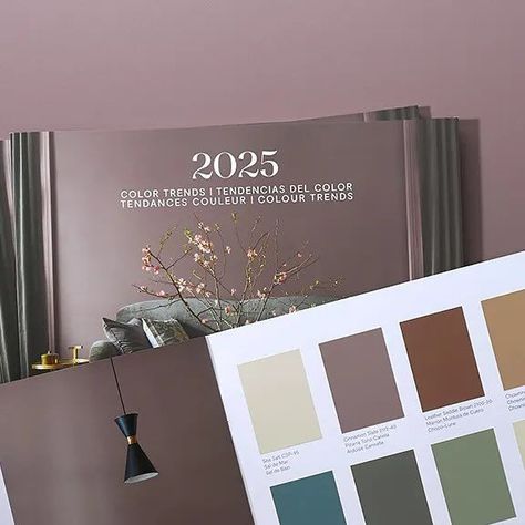 Architect land | Interior | Dubai 🇦🇪 on Instagram: "Color of the year 2025
Cinnamon Slate 2113-40
@benjaminmoore

Also, the 10 colors in the 2025 trend color palette are:

▫️Cinnamon Slate 2113-40
▫️Sea Salt CSP-95
▫️Leather Saddle Brown 2100-20
▫️Chowning's Tan CW-195
▫️Tissue Pink 1163
▫️Stained Glass CSP-685
▫️Ashwood Moss 1484
▫️Rosepine 461
▫️Paris Rain 1501
▫️Glacier White OC-37

 @architect_landd 
@architectland_store

#colortrend #colortrend2025 #benjaminmoore #benjaminmoore2025 #color2025 #colorpalette #colorpalette2025 #cinnamonslate" Cinnamon Color Palette, Ashwood Moss, Cinnamon Slate, Leather Trend, Cinnamon Color, Myanmar Traditional, Myanmar Traditional Dress, Saddle Brown, Traditional Dress